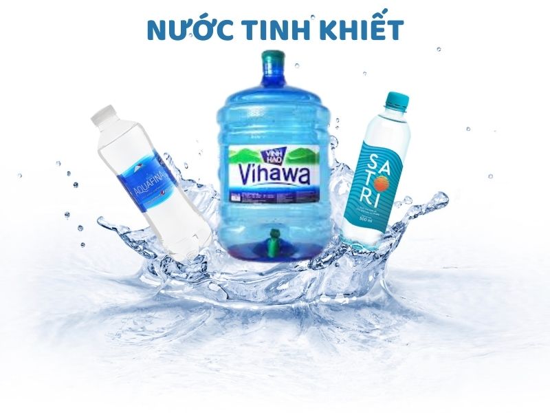 Cách lựa chọn nước tinh khiết phù hợp
